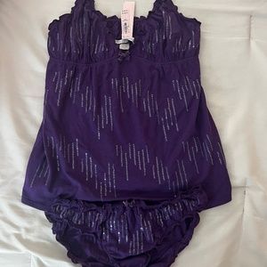 Victoria Secret Sequin Cami 2 piece set